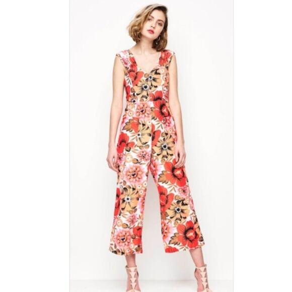 Alice McCall Stop & Stare Floral Jumpsuit 4 - Picture 1 of 12